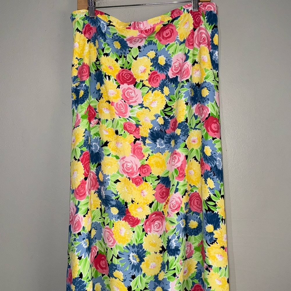 Vintage Pendleton floral skirt size 16 - Picture 2 of 4